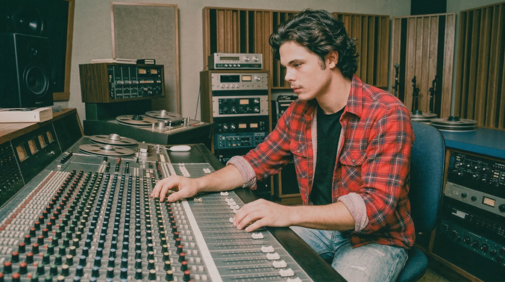 Postproduction on the Teacher's Soundtrack, RCA Victor Studio B, Nashville, Tennessee, 1983