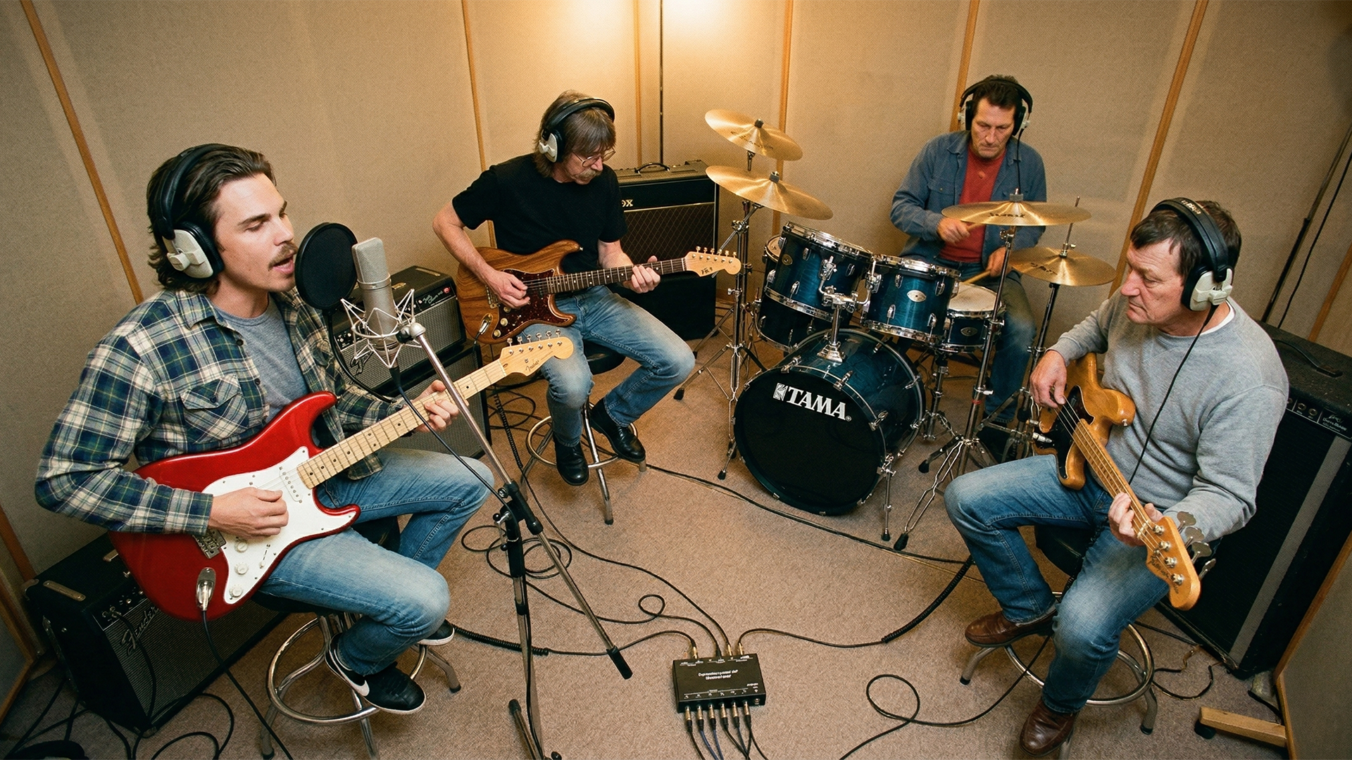 Recording the Made in the Shade Album, Giessen, Germany, 1993