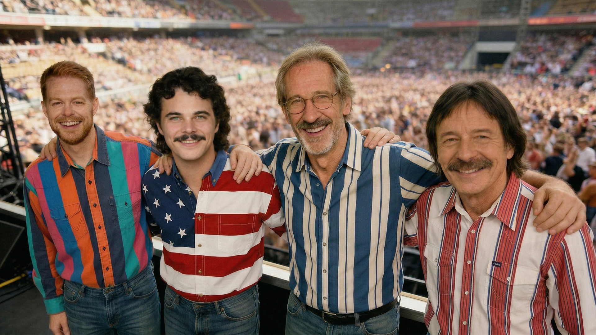 Bakersfield USO tour, Keflavik, Iceland, 1993