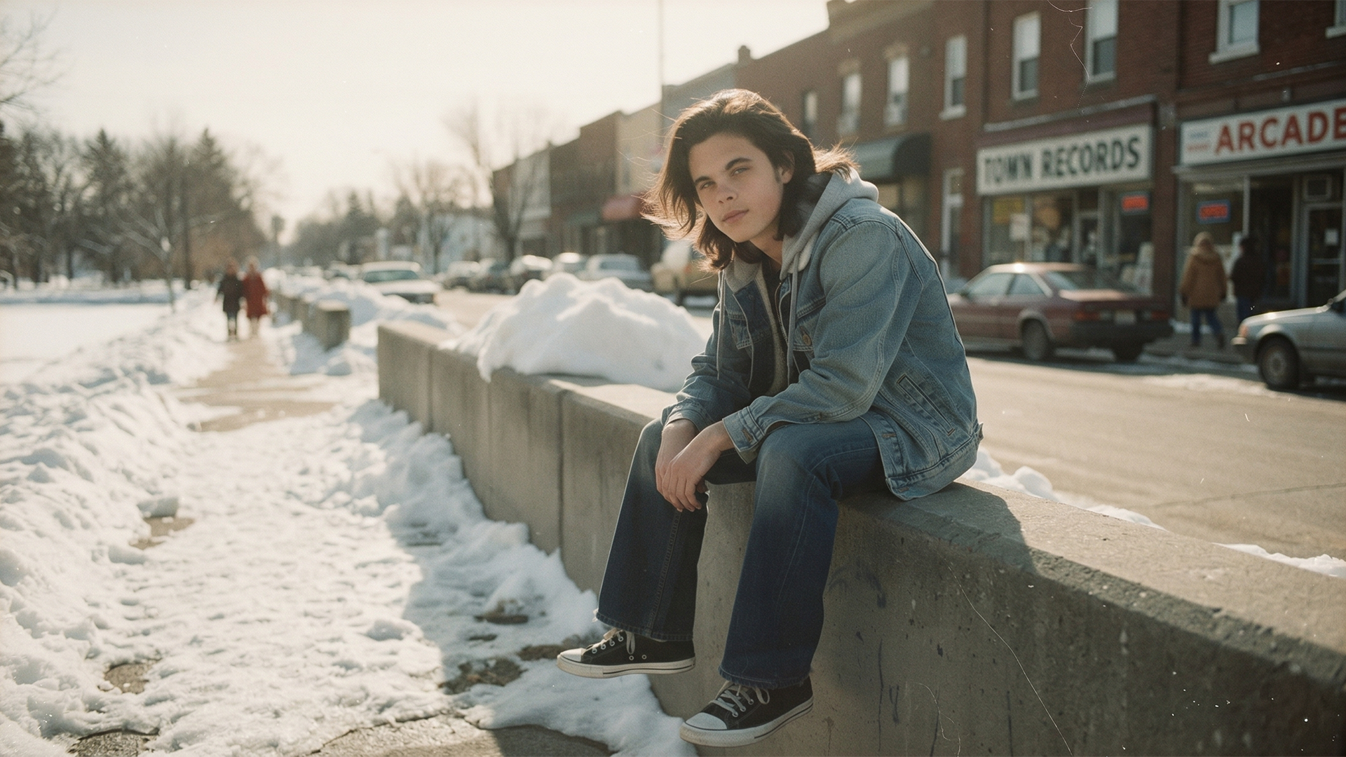 Brian Chilling on the East Side, Buffalo, NY, 1977
