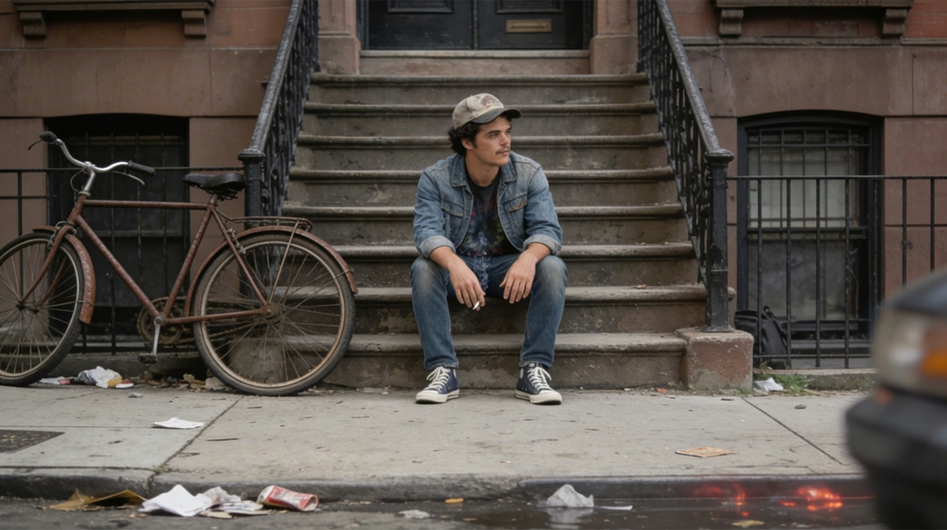 Brian portraying an informant, Cagney & Lacey, 1981