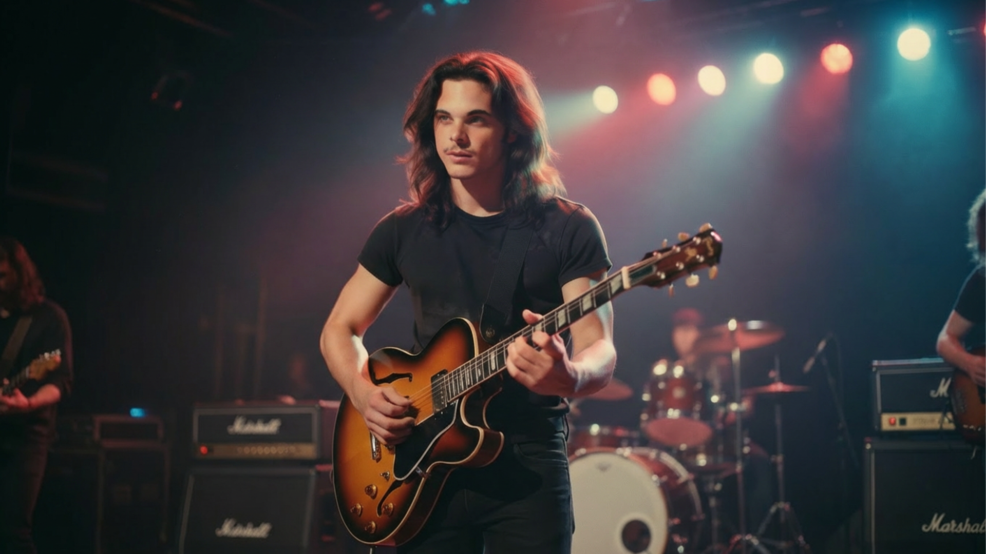 Brian Live on Stage with Talas, Buffalo, NY, 1979