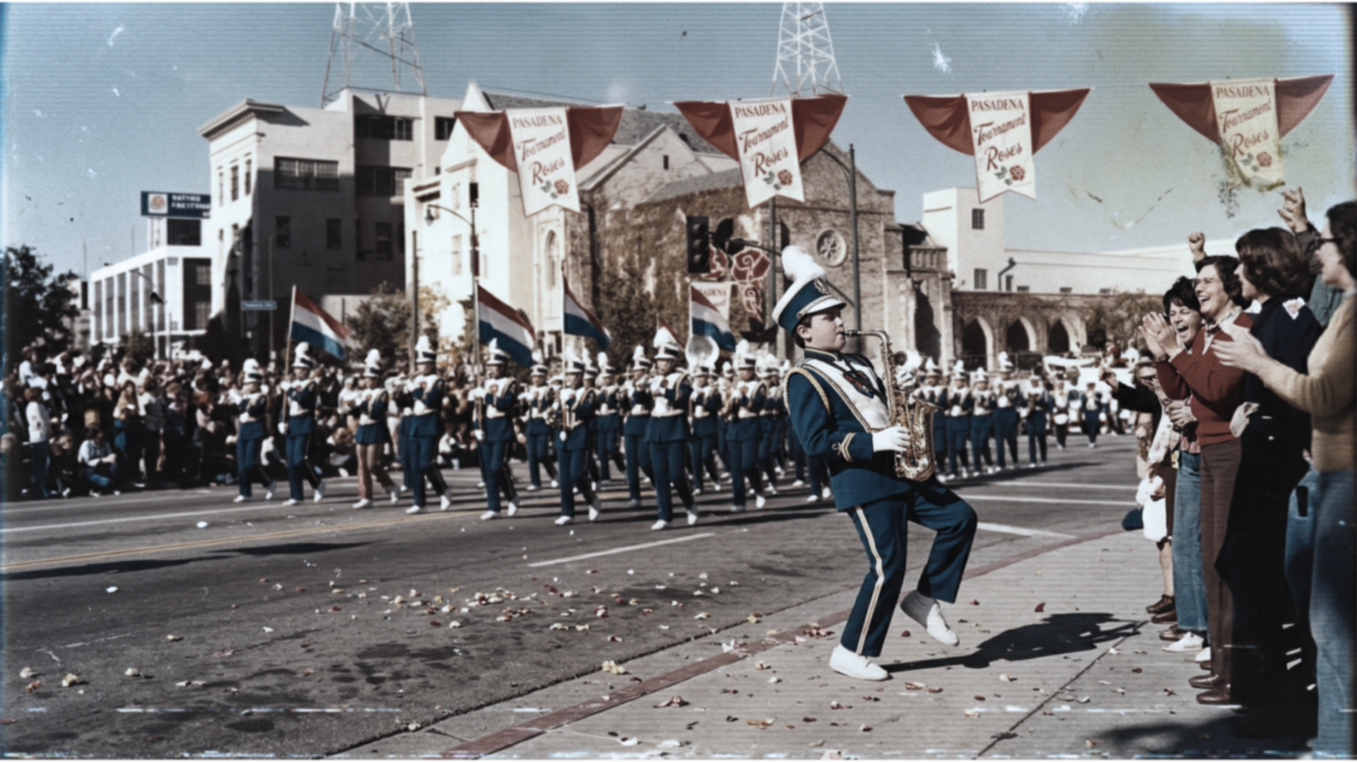 JMJHS, Rose Bowl Parade, Pasadena, California, 1972