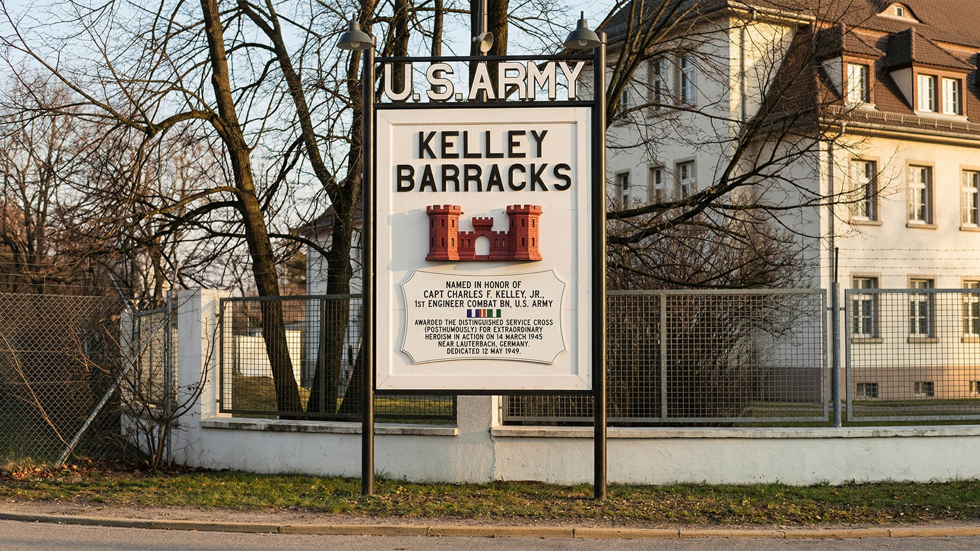 Kelly Barracks, Darmstadt, Germany, 1985