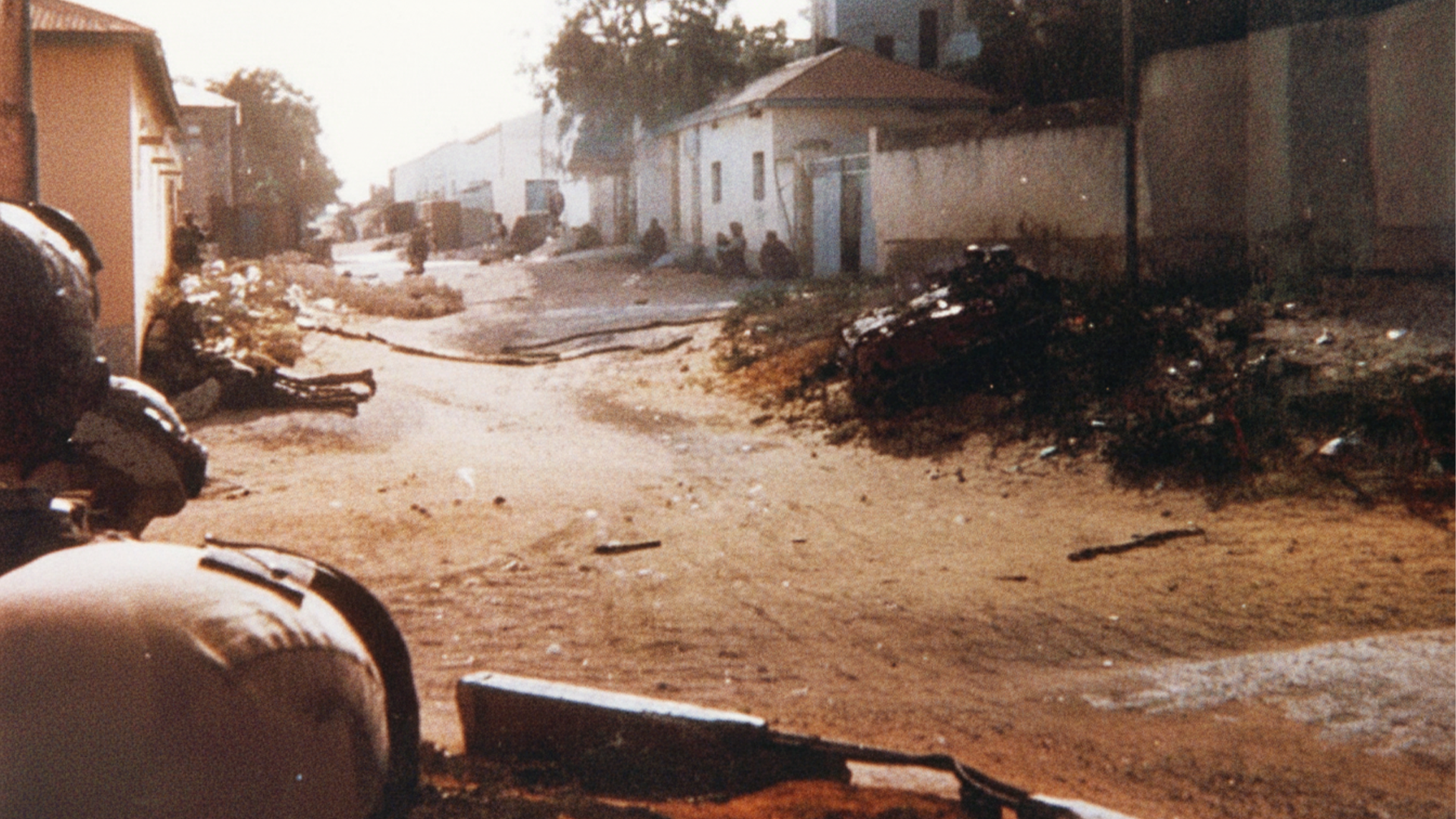 On Patrol with UN Troops, Mogadishu, Somalia, 1985